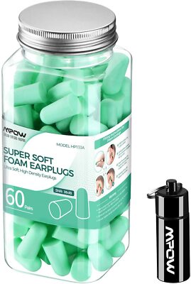 Mpow Bouchons d'oreille en mousse souple, 107 gram, 1