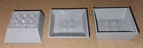 Lego 5 x Dump Truck Dump 2512 New Light Grey Small 3x4 4407 10260 10188