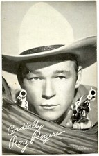 1948 ROY ROGERS Exhibit Arcade Card - 3.5"x 5.5"