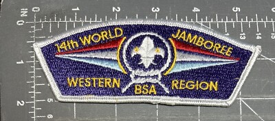 14th World Jamboree 1975 Norwegen Western Region Aufnäher Boy Scouts Of America