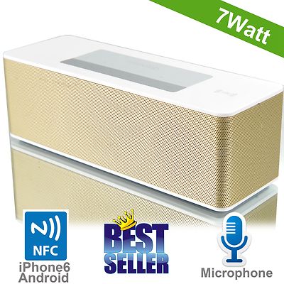 Microlab MD215 NFC Bluetooth Speaker Wireless Sound bar Subwoofer Amplifier 7W