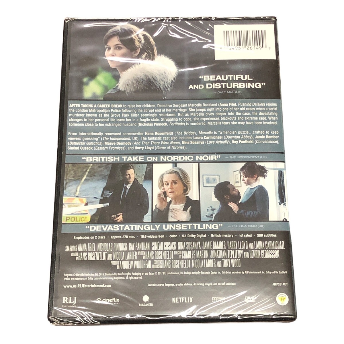 BRAND NEW Marcella: Series One (DVD, 2016) Acorn Drama Mystery