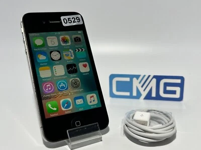 Apple iPhone 4s - 16GB - Schwarz (Ohne Simlock) A1387 (CDMA + GSM) Mod 2011 #529 - Bild 1 von 4
