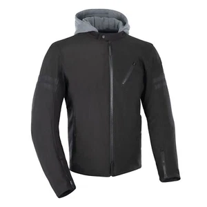 Oxford Products Faringdon MS Motorcycle Jacket Hood Stealth Black
