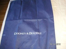 Dooney & Bourke Dust Protection Bag for Handbags Navy Different Sizes NEW