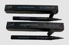 $40 Sigma Beauty Women's Black 2-Pack Liquid Pen Eyeliner 0.01 oz | 0.4g