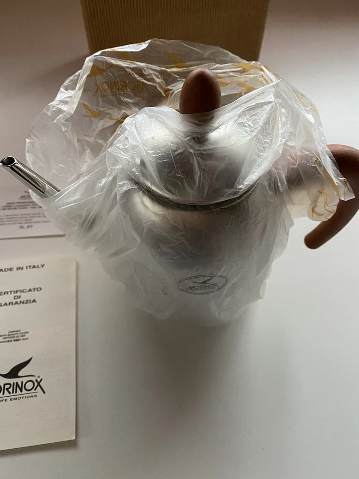 Teiera tisaniera acciaio inossidabile inox Morinoxhome life emotions - Immagine 2 di 4