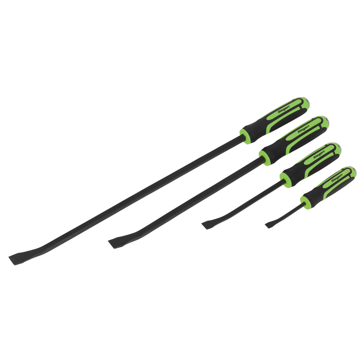 Sealey Angled Pry Bar Set with Hammer Cap 4pc Garage Workshop DIY - Image 6