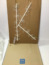 New in Box Pottery Barn Teens / Kids Sweet Stems Wall Letter Initial K White