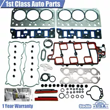 Engine Cylinder Head Gasket Set For Buick LeSabre Regal Chevy Impala Pontiac V6