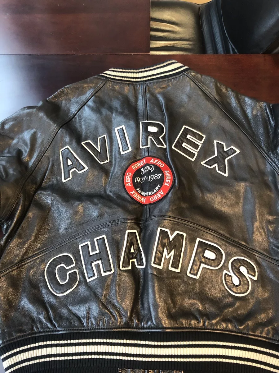 Avirex varsity best sale jacket