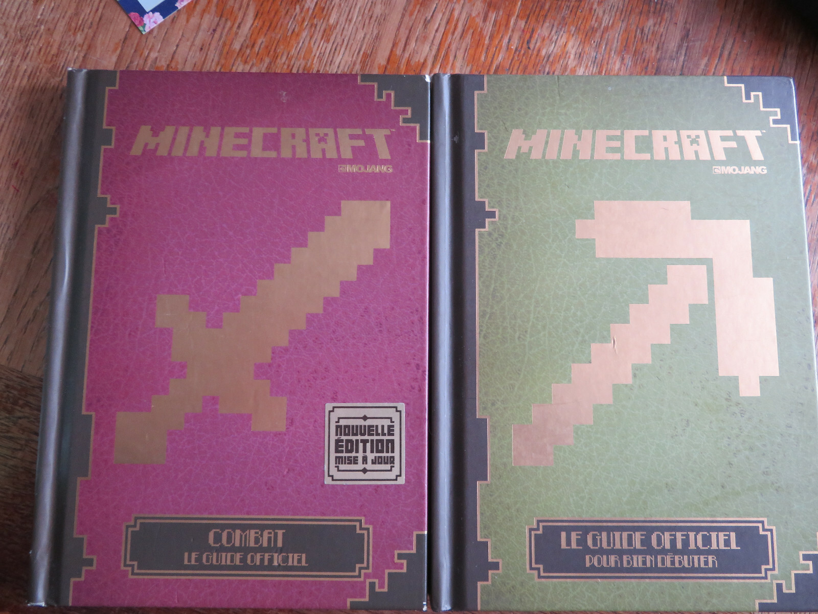 Guide Minecraft coffret de 2 livres cadeau ideal pour enfant