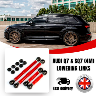 iiD LOWERiNG KiT Q7(4M) Bentayga用 AUDI Q7 EVOLUTION LOWERING LINKS KIT 4M (ADVANCED PRECISION