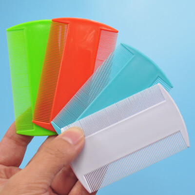 Double Sided Nit Combs Head Lice Detection pet dog cat flea peine para piojos~ 
