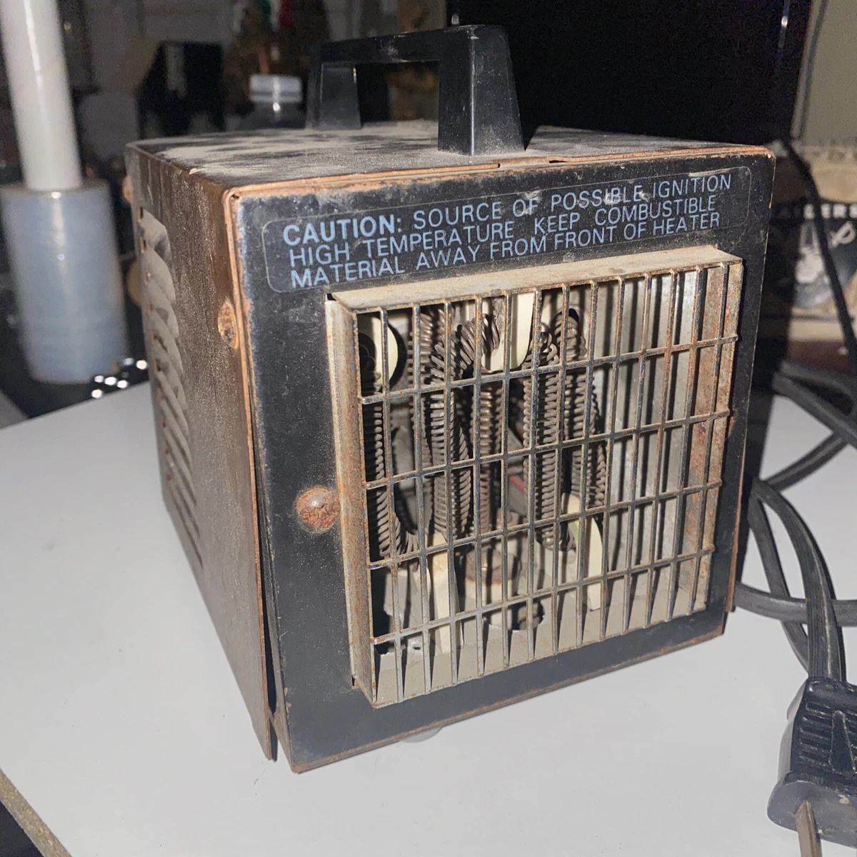 Big Heat 6200 Vintage Space Heater Model 6x5x5 USA 6 ft. cord | eBay