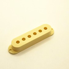 Single Coil Strat Pickup Cover Parchment - Neck and Middle Position