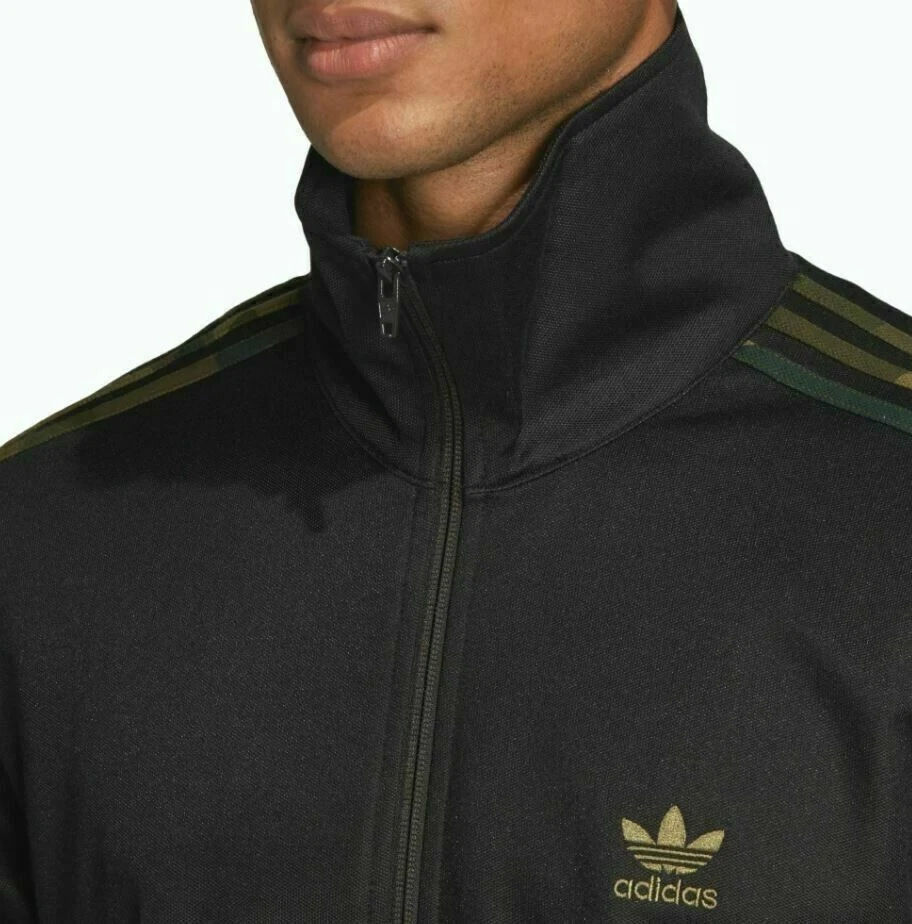 NEW MEN'S ADIDAS ORIGINALS TREFOIL CAMO TRACK JACKET FM3363 Size S,M