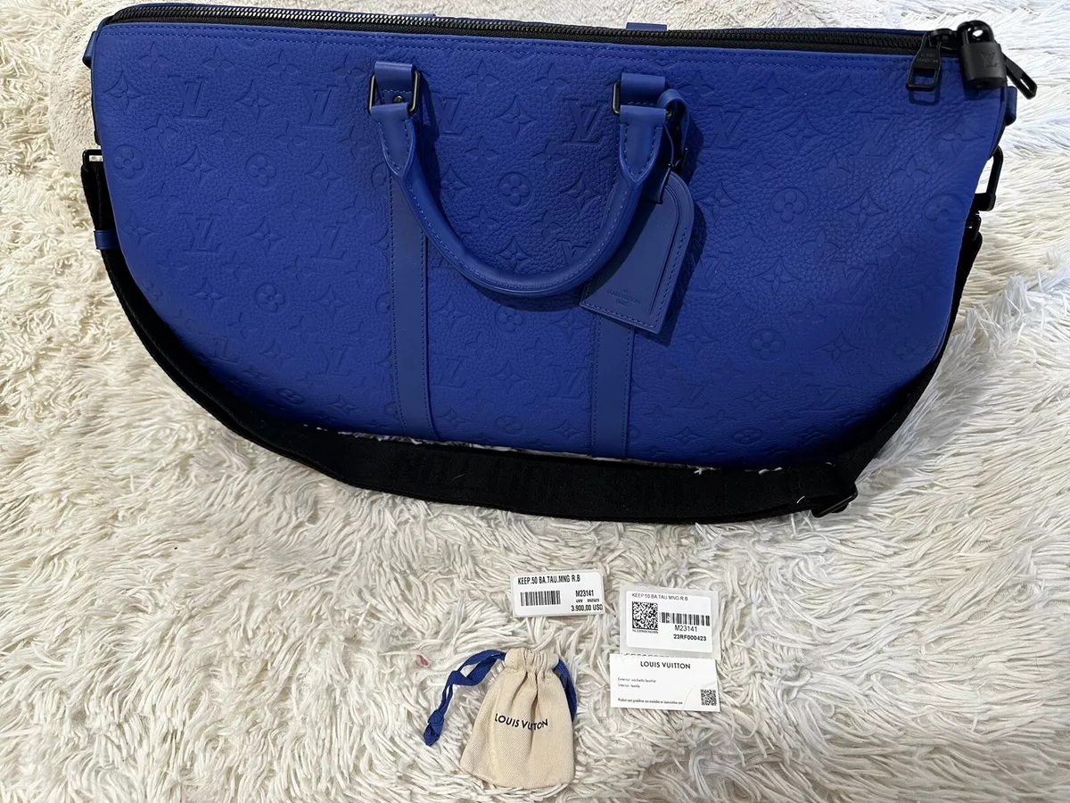 Louis Vuitton Black Leather Fragment Luggage Tag Auction