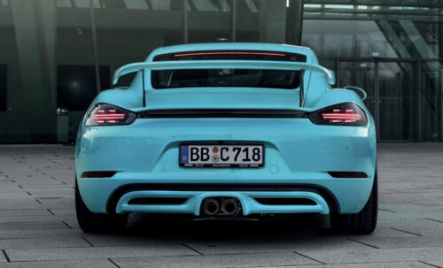 Porsche Boxster Cayman S 981 - TECHART - TUBOS DE ESCAPE CROMADOS PUNTAS DE ESCAPE - Imagen 4 de 7