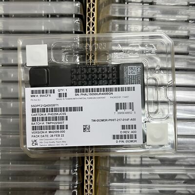 Intel P5800X 400GB SSDPF21Q400GBT1 400GB NVMe U.2 PCIe 4.0 X4 SSD Dell 053M3R