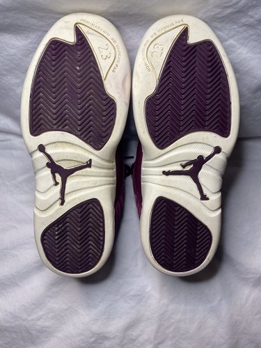 Nike Air Jordan 12 Retro XII Bordeaux BP PS 151186-617 Release 2017 Size 2Y - Picture 8 of 12