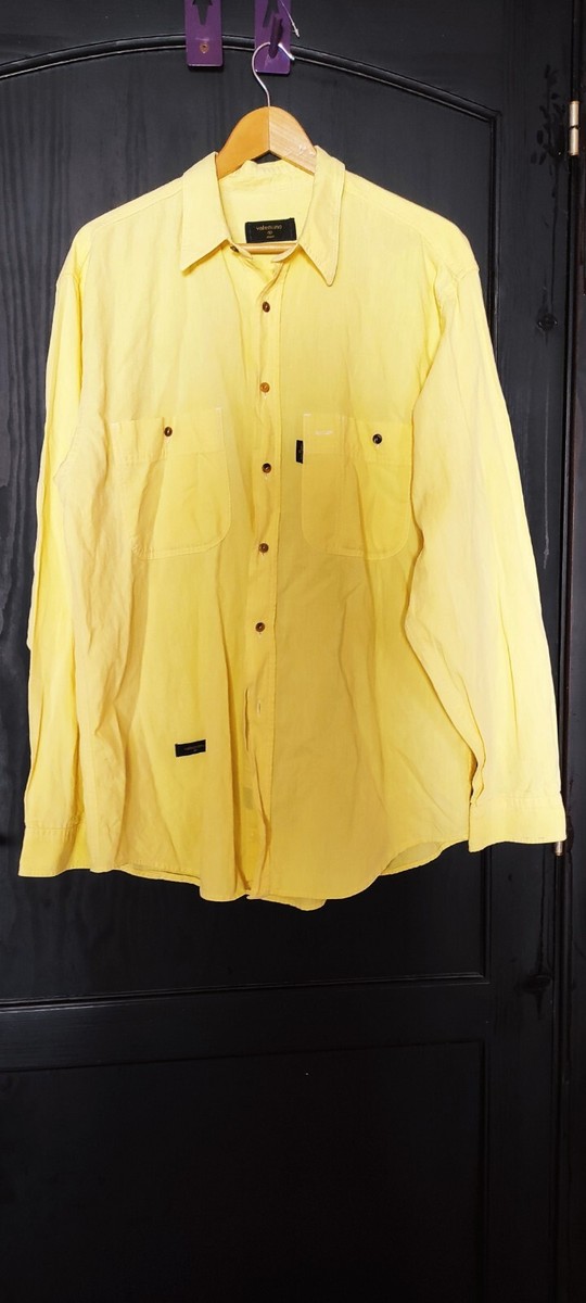 VTG Valentino Jeans Button Down Casual Long Sleeve Shirt