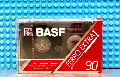 BASF  FERRO EXTRA  I   90   BLANK CASSETTE TAPE (1) (SEALED)