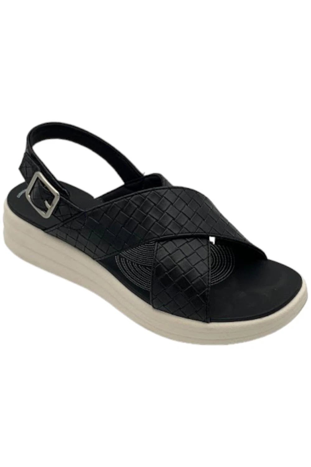 Clarks Cloudsteppers Backstrap Sandals Black