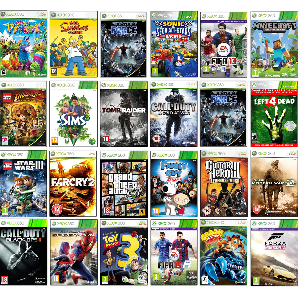 Xbox 360 Games, LEGO - CALL OF DUTY - GTA 5 - Multi Buy Offer Available