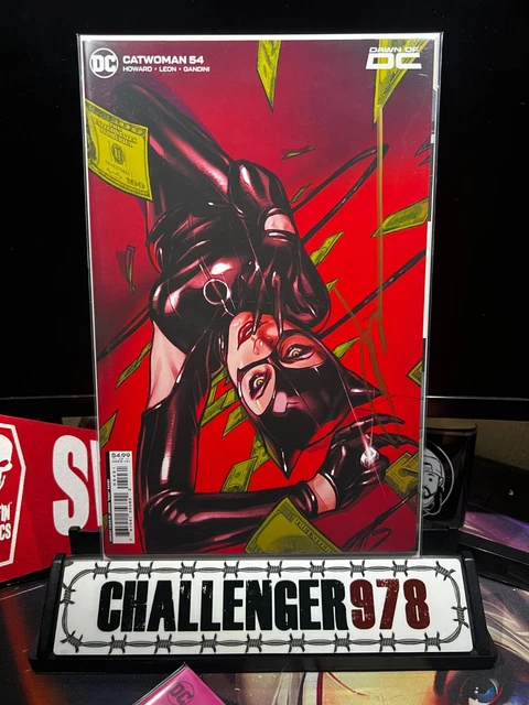 CATWOMAN #54 Joshua Sway Swaby SIGNED w/COA