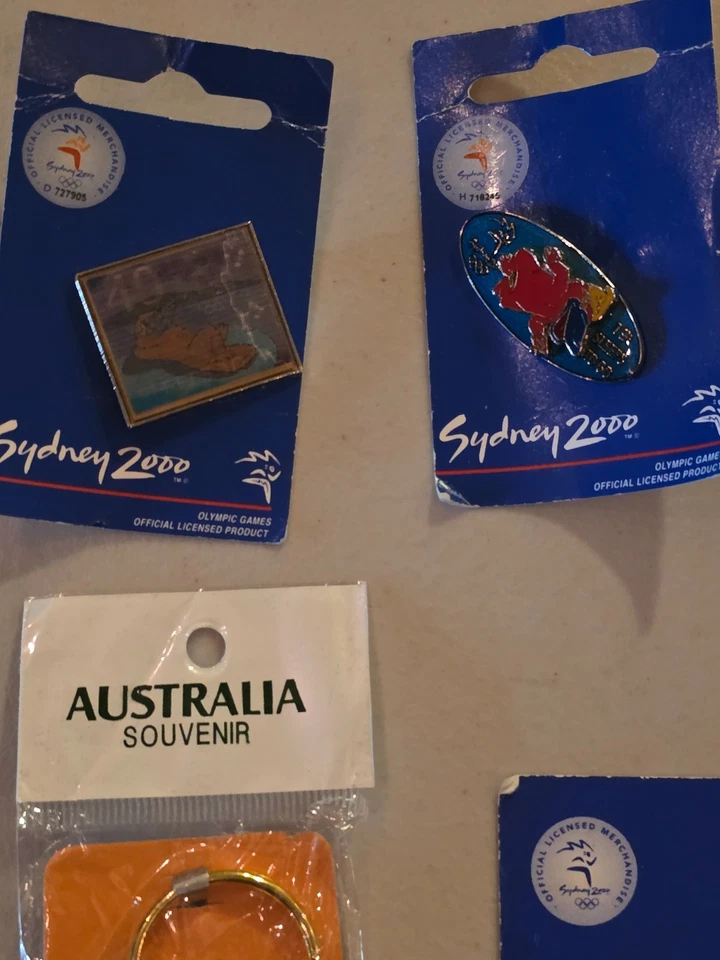 Australia Sydney 2000 Various Olympic Pins & MORE - Opal - Money - RARE LOOK!! - Image 2 of 4