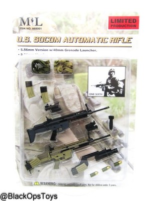 1/6 Scale Toy US SOCOM Automatic Rifle Set - MINT IN BOX