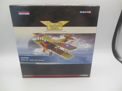 Corgi Aviation AA37903 SPAD XIII Eddie Rickenbacker Maßstab 1:48 Ltd ed