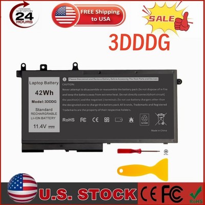 LOT 20x 3DDDG Battery for Dell Latitude E5280 E5480 E5580 E5490 E5491 E5590 42wh