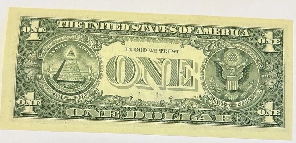 1995 USA $1  Federal Reserve From Cleveland D - Image 2 of 2