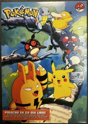 PIKACHU X ELEKID X BULBASAUR X MARILL - POKEMON JOHTO CARDS TOPS CARD ART 