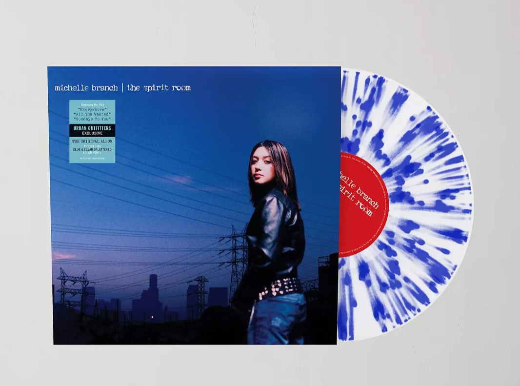 Michelle Branch - The Spirit Room - 🔵⚪ Blue Clear Splatter LP