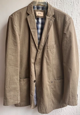Herren leichte Blazer Jacke Grau Camel active teilgefüttert Gr.66 Einreihig - Bild 1 von 4