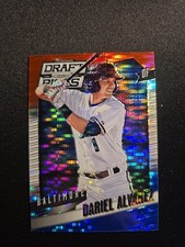 2014 Panini Draft Picks - Dariel Alvarez #84 Red White & Blue Pulsar Prizm (RC)