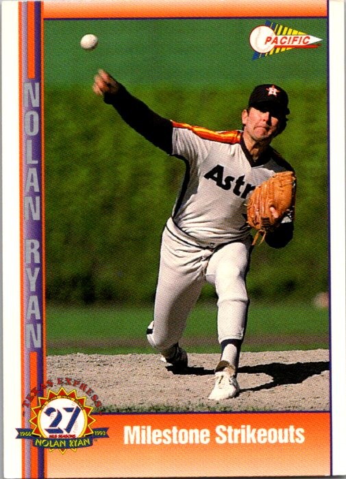 1991 Pacific Nolan Ryan Texas Express I #49 Nolan Ryan