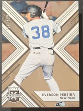 2018 #145 Rc Everson Pereira  794/999 Panini Elite Extra Edition Silver Foil...