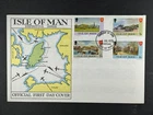 Isle Of Man FDC 1973 Tynwald Hill Douglas Promenade Fort St Mary Fairy Bridge