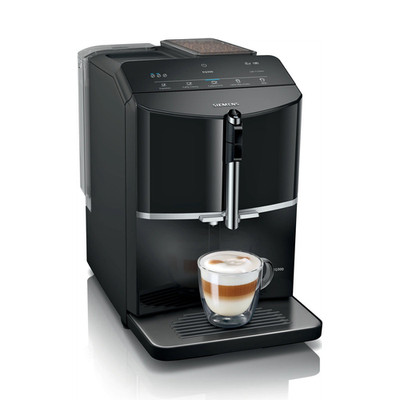 Siemens EQ300 Kaffeevollautomat Klavierlack Schwarz 15 bar 1300 W 1,4 l 250 g