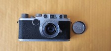 Leica IIf Red Dial Rangefinder Film Camera 1955 with Manual and Leitz Elmar Lens