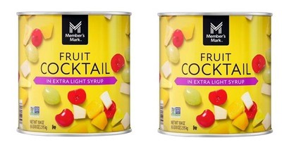 Member's Mark Fruit Mix in Extra Light Syrup, 208 oz. 2 Pack