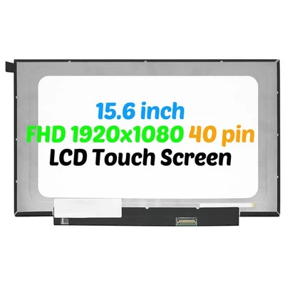 DLLCD 15.6" Screen for Lenovo Ideapad SLIM 3 15ABR8 Model 82XM LCD Display 40pin Touch