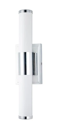 Optic LED 18" 2-Light Bathroom Vanity Light in Polished Chrome - Picture 2 of 2