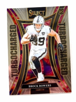2024 Panini Select - Turbocharged Brock Bowers #6 (RC)
