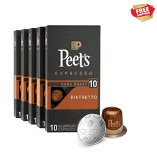 Dark Roast Espresso Capsules, Compatible with Nespresso  Machine - Ristretto ...