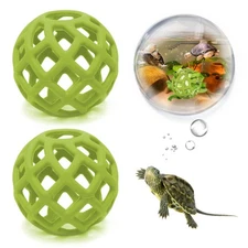 Turtle Feeder Ball Aquatic Turtle Tank Accessories Red Eared Slider Turtles T...